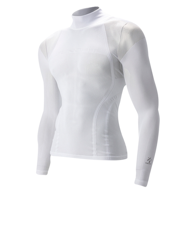 ゴルフ インナー アイスウィーブ モックネック ZIWUA WH