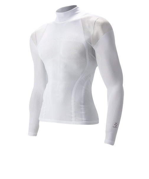 ゴルフ インナー アイスウィーブ モックネック ZIWUA WH