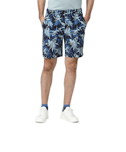 ROSASEN(ROSASEN)ゴルフウェア ミニリップ プリント ショートパンツ 044-71442-098 吸水速乾