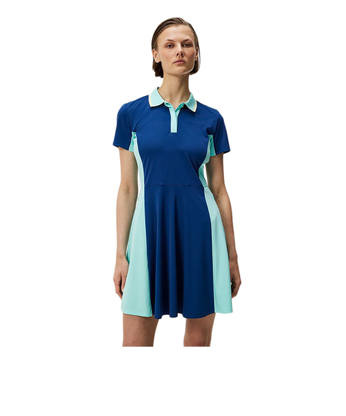 J.LINDEBERG（J.LINDEBERG）ゴルフウェア 半袖 速乾 Dolores Dress ワンピース 072-61440-097