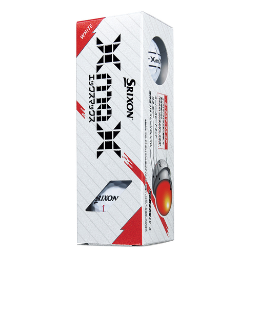 ゴルフボール XmaX WHT スリーブ(3個入り)