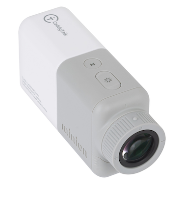 ゴルフ レーザー距離計 小型 軽量 防水 キャディトーク ミニオン WH