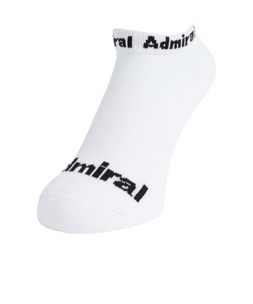 アドミラル ゴルフ（Admiral GOLF）レディースショート丈 ゴルフソックス ADMB317F-WHT