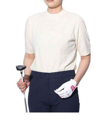 エピキュール（epicure）ゴルフウェア 14GG天竺半袖モックネック 152-11241-005