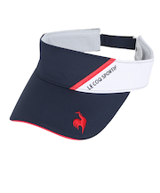 ルコックスポルティフ（lecoqsportif）ゴルフ シーズンモチーフ 切り替えサンバイザー QGCXJC54 NV00