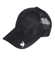 ルコックスポルティフ（lecoqsportif）ゴルフ 撥水メッシュゴルファーズキャップ QGBXJC08 BK00