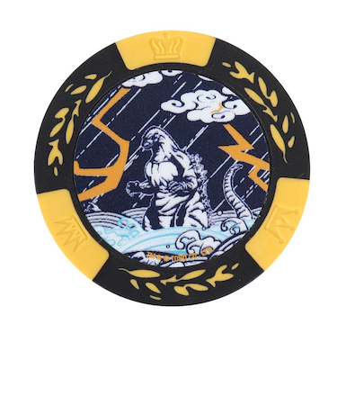 ホクシン（Hokushin）ゴジラ チップマーカー MK419 YL