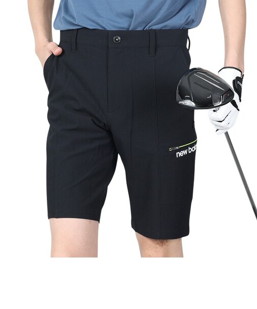 ニューバランス（new balance）ゴルフウェア ショートパンツ 吸水速乾 接触冷感 ATHLETIC ハーフパンツ 012-4132002-010