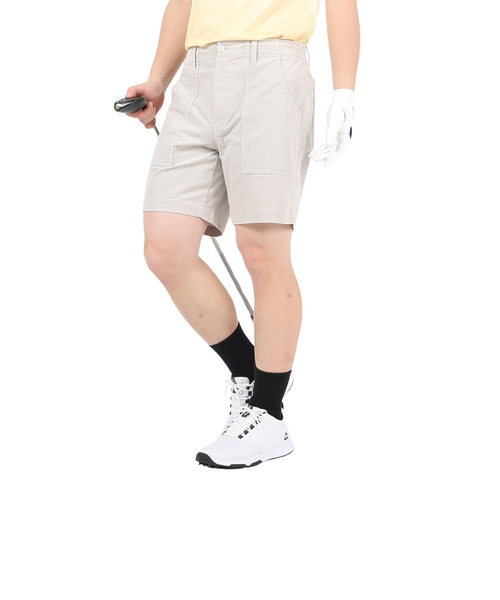 新品 トラヴィスマシュー プレミアム ハーフパンツ 高級 ベージュ XLサイズ TRAVIS MATHEW トラビスマシュー コーデュロイハーフパンツ XL