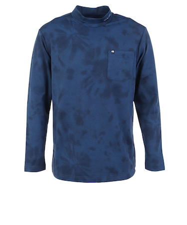 トラヴィスマシュー（Travis Mathew）ゴルフウェア 長袖 ロングスリーブ モックネック ポケットTシャツ 7AI028-4NAV