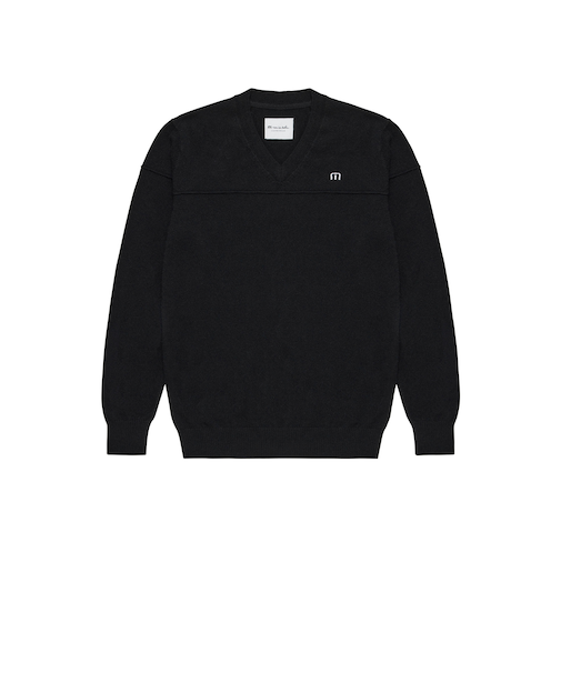 トラヴィスマシュー（Travis Mathew）ゴルフウェア 長袖Vネックセーター 7AI038-0BLK