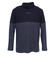 トラヴィスマシュー（Travis Mathew）ゴルフウェア 裏起毛 バイカラーオフ タートルネック長袖Tシャツ 7AI042-4NAV