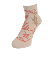 ROSASEN(ROSASEN)ゴルフ リーフ柄 レギュラー ソックス 046-41331-052