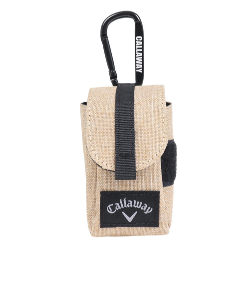 キャロウェイ（CALLAWAY）ゴルフ ボールポーチ 2球用 アクティブ ボール ケース 24 5924172 BEG