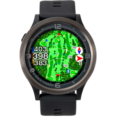 ゴルフ 距離計 ナビ スマートウォッチ ウォッチエースプロ ACE PRO EV‐337 ブラック