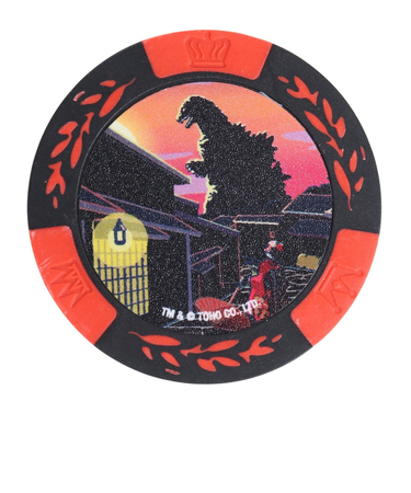 ホクシン（Hokushin）ゴジラ チップマーカー MK422 GOZCMK RD