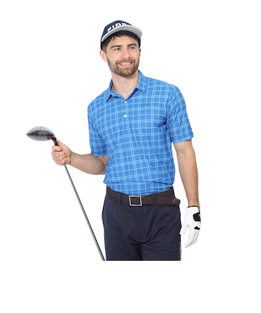 フィドラ（FIDRA）ゴルフウェア 半袖 吸汗速乾 ポロシャツ KAITEKIRYU FD5RTG26 BLU