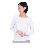 トミーアーマー(Tommy Armour)ゴルフウェア インナー 吸汗速乾 接触冷感 Cool Touch 長袖シャツ TAGC24S080055 WHT