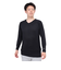 トミーアーマー（Tommy Armour）ゴルフウェア インナー 吸汗速乾 接触冷感 長袖 Vネックシャツ TAGC24S040051 BLK