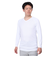 トミーアーマー（Tommy Armour）ゴルフウェア 吸汗速乾 接触冷感 長袖VネックTシャツ TAGC24S040051 WHT