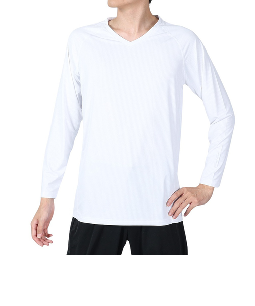 トミーアーマー（Tommy Armour）ゴルフウェア 吸汗速乾 ベーシック 長袖Vネック インナー TAGC24B040114 WHT