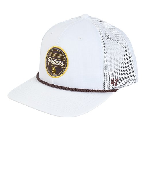 フォーティーセブン（47）ゴルフ キャップ パドレス Fairway B-FAIRW21BBP-WH