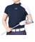 キャロウェイ（CALLAWAY）ゴルフウェア クローズドメッシュ半袖モックネックシャツ C23134216-1120
