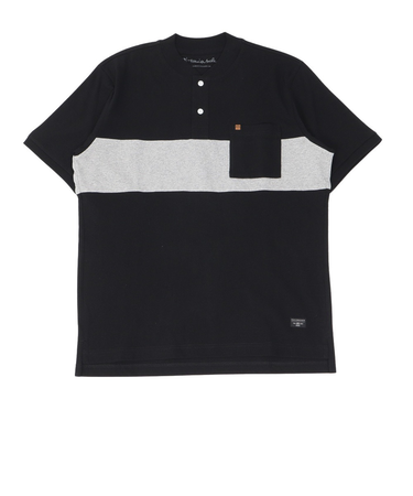 トラヴィスマシュー（Travis Mathew）ゴルフウェア ヘンリー ポケット 半袖Tシャツ AP TM ST 7AH051 M 0BLK 23SS B