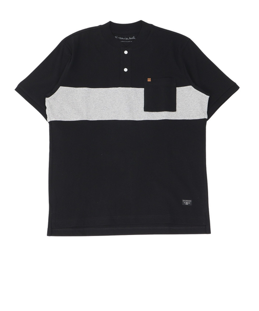 トラヴィスマシュー（Travis Mathew）ゴルフウェア ヘンリー ポケット 半袖Tシャツ AP TM ST 7AH051 M 0BLK 23SS B