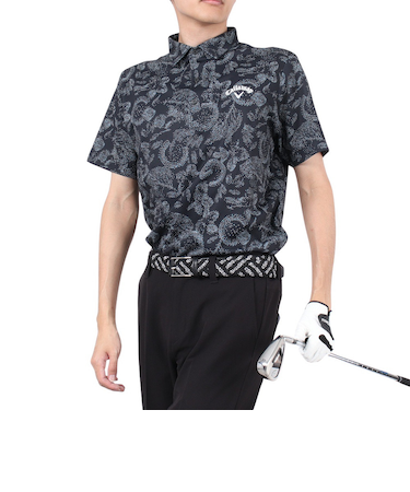 キャロウェイ（CALLAWAY）ゴルフウェア 吸水速乾 半袖シャツ C24234106-1010