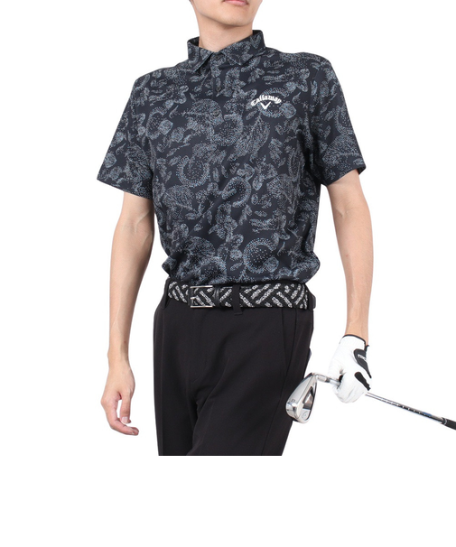 キャロウェイ（CALLAWAY）ゴルフウェア 吸水速乾 半袖シャツ C24234106-1010