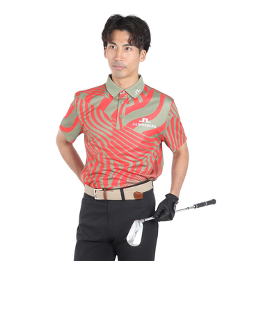 J.LINDEBERG（J.LINDEBERG）ゴルフウェア 半袖 ツアーコレクション ポロシャツ 071-21651-025