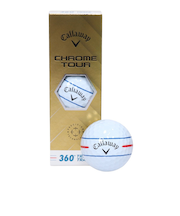 キャロウェイ（CALLAWAY）ゴルフボール クロムツアー 360TT CHRM TOUR 24 3B スリーブ(3個入り)