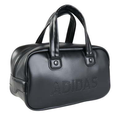 アディダス（adidas）ゴルフ スリーストライプス ラウンドボストン バッグ JTC38-IS6275 BK/WH