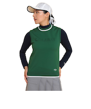 キャロウェイ（CALLAWAY）ゴルフウェア ピンタックロゴ ニットベスト C24219200-1140
