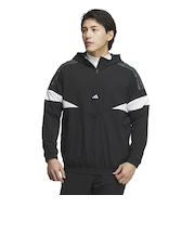 アディダス（adidas）ゴルフウェア アウター 吸汗速乾 パーカー ツイストウィーブ アーカイブデザイン JSC10-IM7221 BK