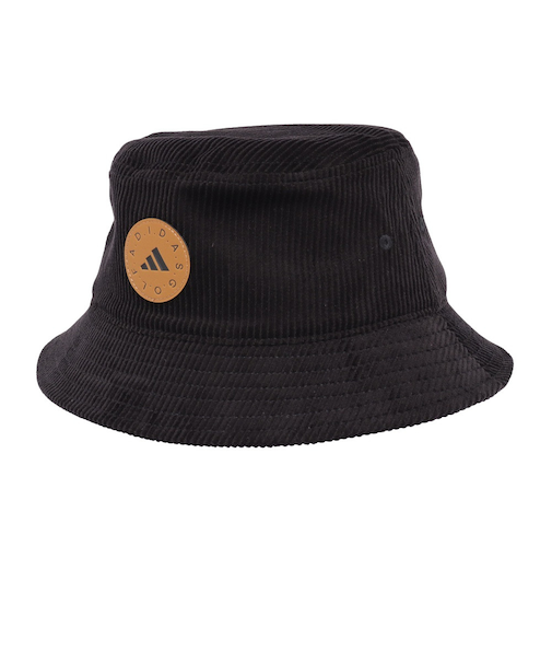 アディダス（adidas）ゴルフ 吸湿 コーデュロイ バケットハット JSQ93-IZ0318 BK