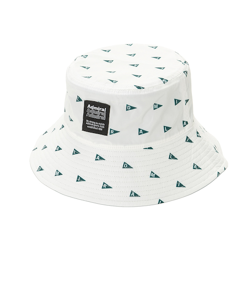 アドミラル ゴルフ（Admiral GOLF）ゴルフ 軽量 リバーシブルバケットハット ADMB4B05-WHT