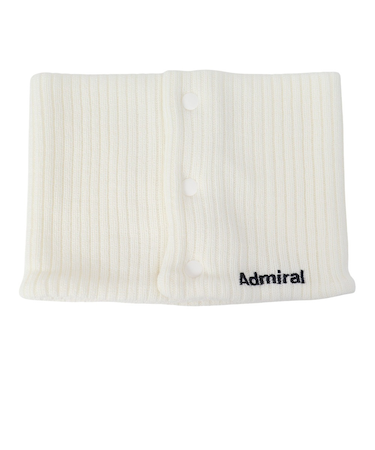 アドミラル ゴルフ（Admiral GOLF）ゴルフ スナップフックネックウォーマー ADMB4B08-WHT
