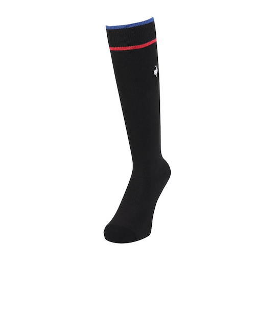 ルコックスポルティフ（lecoqsportif）ゴルフ ロゴデザイン ハイソックス LG4FSO08L BK00