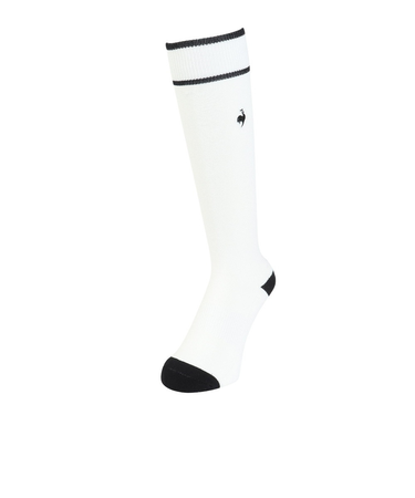 ルコックスポルティフ（lecoqsportif）ゴルフ ロゴデザイン ハイソックス LG4FSO08L WH00