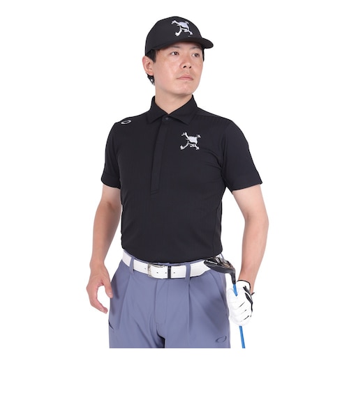 オークリー（OAKLEY）ゴルフウェア 半袖 接触冷感 STALWART BS モック