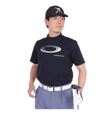 オークリー（OAKLEY）ゴルフウェア 吸汗速乾 ELI モック 半袖シャツ FOA406960-02E