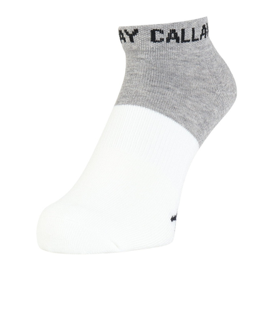キャロウェイ（CALLAWAY）ゴルフ バイカラー アンクルソックス C24293102-1020