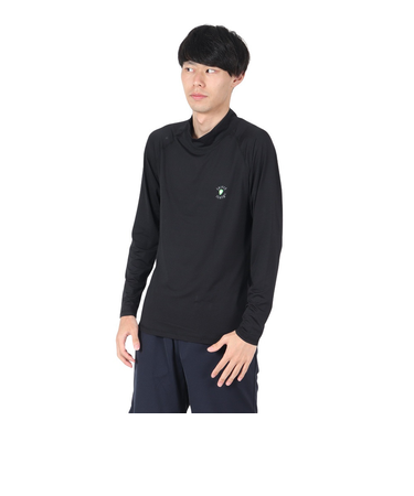 インセクトシールドジャパン（insect shield）ゴルフウェア 吸汗速乾 消臭 モックネック ロングスリーブTシャツ 長袖シャツ 2065TC-07