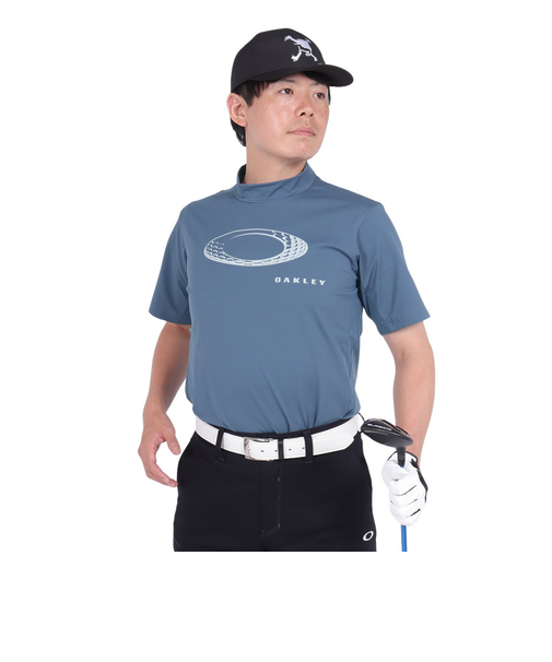 オークリー（OAKLEY）ゴルフウェア ELI モックネック 半袖シャツ FOA406960-66Y