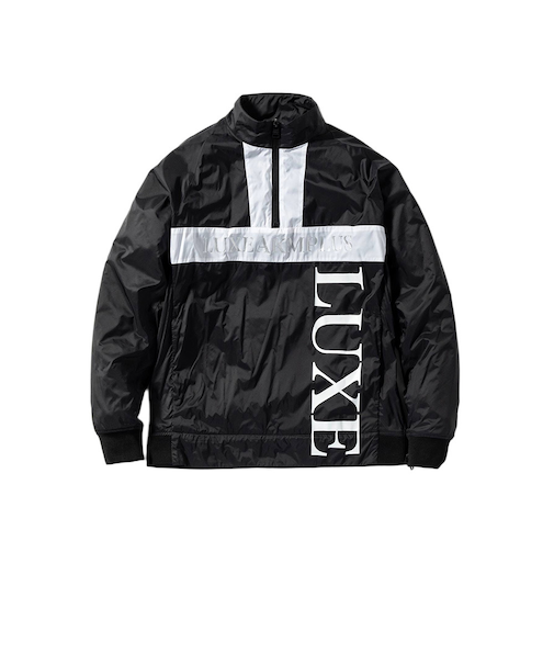 ゴルフウェア アウター ハーフジップトラックジャケット LAO-24052black