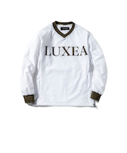 ゴルフウェア VENTILATED VネックロングスリーブTシャツ LAO-24056white