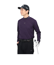 オークリー（OAKLEY）ゴルフウェア 長袖  STALWART ジャガード モック シャツ FOA407330-82D