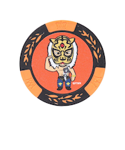 ホクシン（Hokushin）初代タイガーマスク ゴルフチップマーカー OR MK448 TMCMK